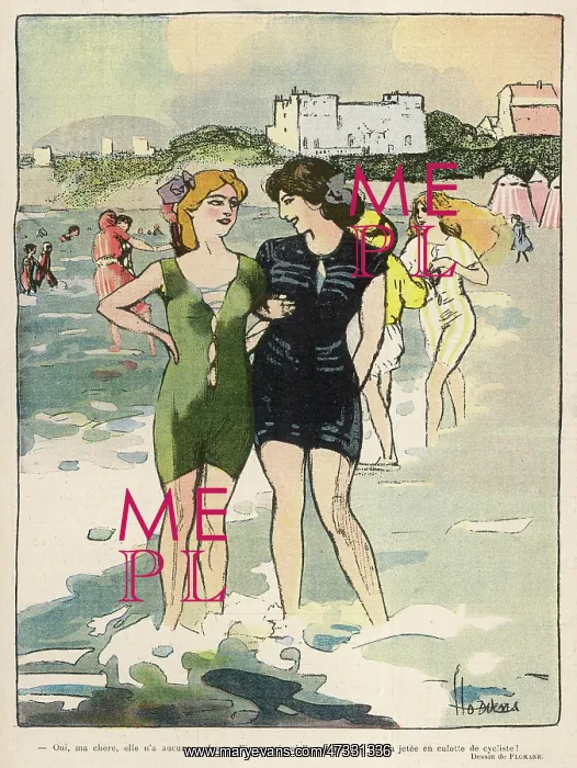 : Swimwear 1908 Le Rire : Swimwear 1908 Le Rire