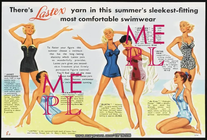 : SWIMWEAR CIRCA 1960 : SWIMWEAR CIRCA 1960