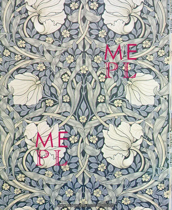 : Swirling Floral Pattern, by William Morris : Swirling Floral Pattern, by William Morris