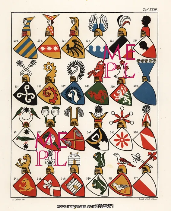 : Swiss coats of arms, c. 1340 : Swiss coats of arms, c. 1340