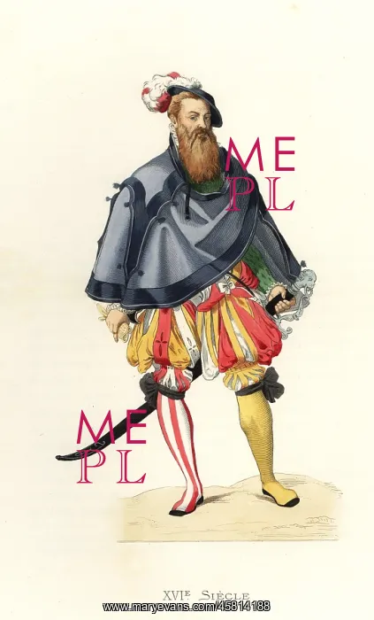 : Swiss gentleman, 16th century : Swiss gentleman, 16th century