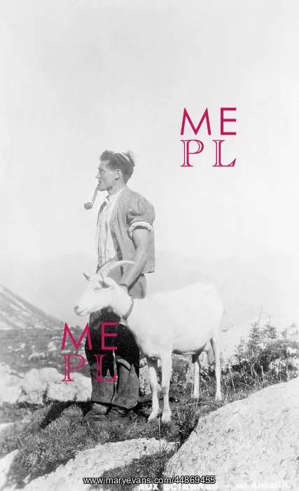 : SWISS GOATHERD 1930S : SWISS GOATHERD 1930S