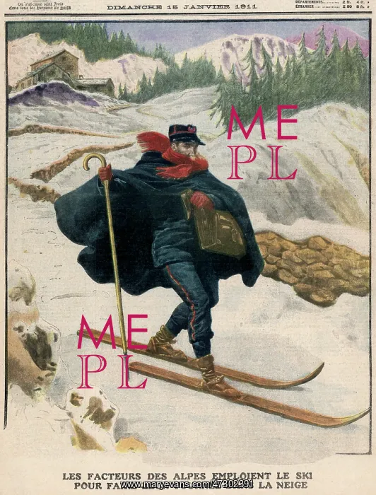 : SWISS POSTMAN ON SKIS : SWISS POSTMAN ON SKIS