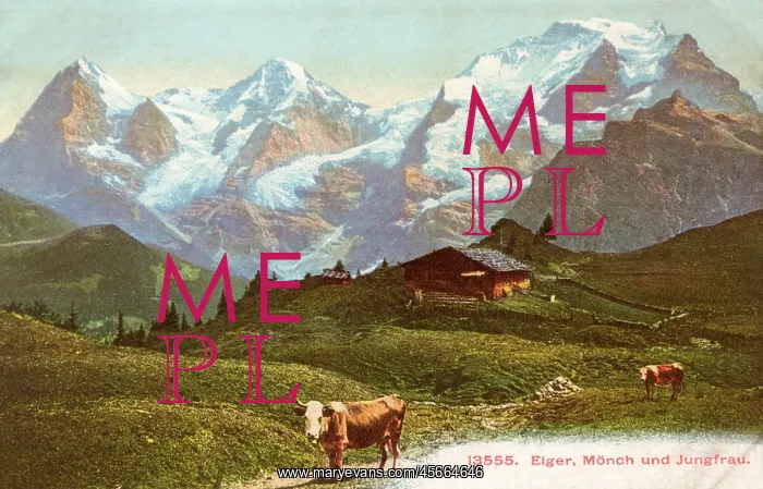 : Swiss Scenery - Eiger, Monch and Jungfrau : Swiss Scenery - Eiger, Monch and Jungfrau