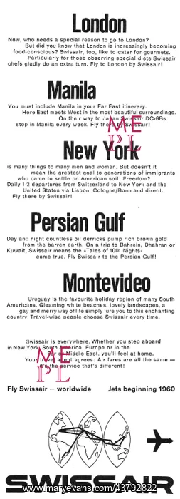  : Swissair - Swissair
