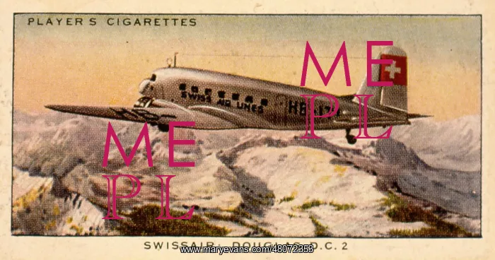  : Swissair, Douglas DC2