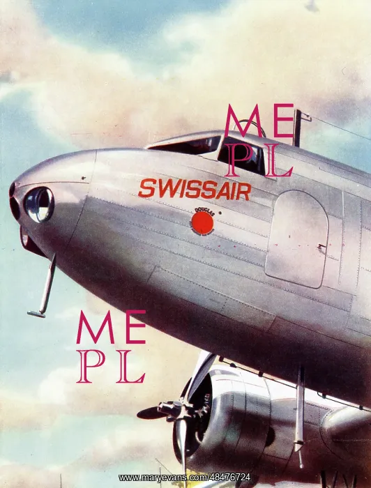  : Swissair Douglas DC2 Airliner