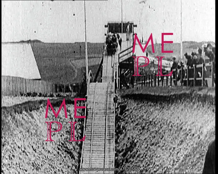 : A Switchback Railway Form Of Early Rollercoaster : A Switchback Railway Form Of Early Rollercoaster