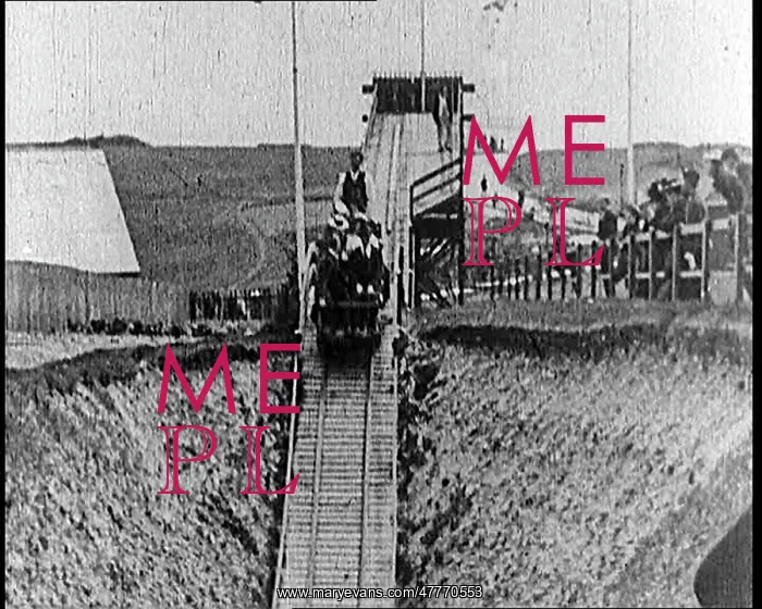 : A Switchback Railway Form Of Early Rollercoaster : A Switchback Railway Form Of Early Rollercoaster