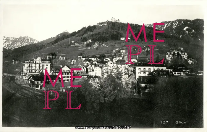  : Switzerland - Glion - Panoramic View