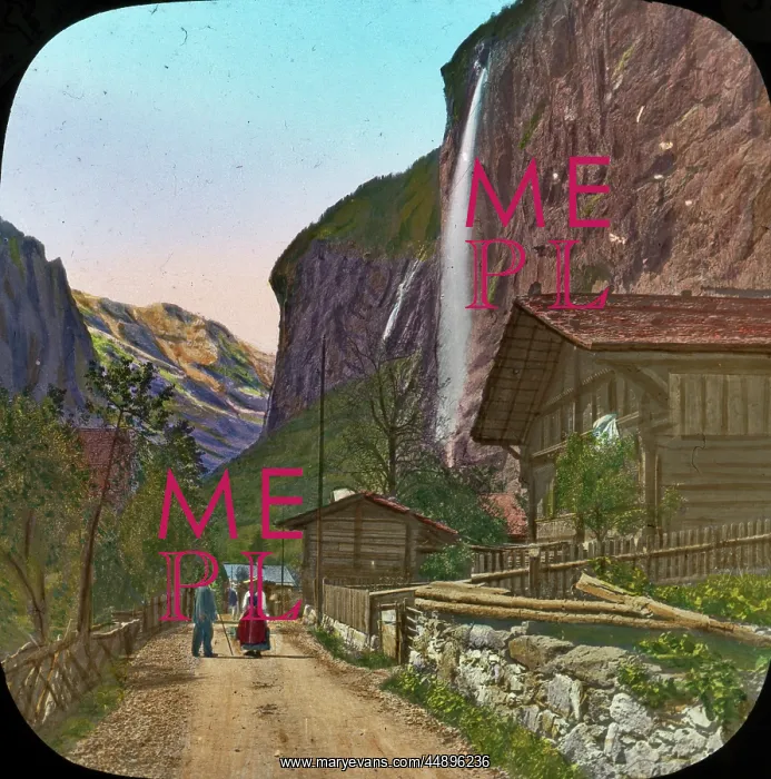 : Switzerland - Lauterbrunnen, the Staubbach : Switzerland - Lauterbrunnen, the Staubbach