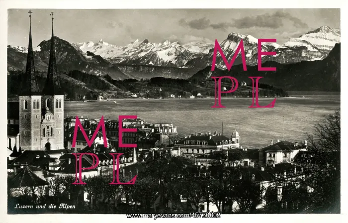  : Switzerland - Lucerne and the Alps