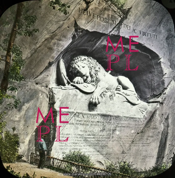 : Switzerland - Lucerne the Lion Monument : Switzerland - Lucerne the Lion Monument