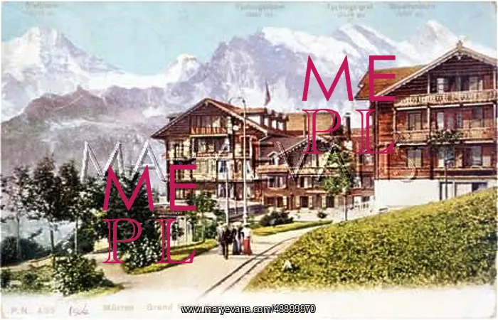 : SWITZERLAND / MURREN 1906