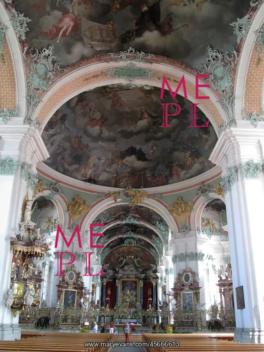: Switzerland, St. Gallen: Cathedral : Switzerland, St. Gallen: Cathedral