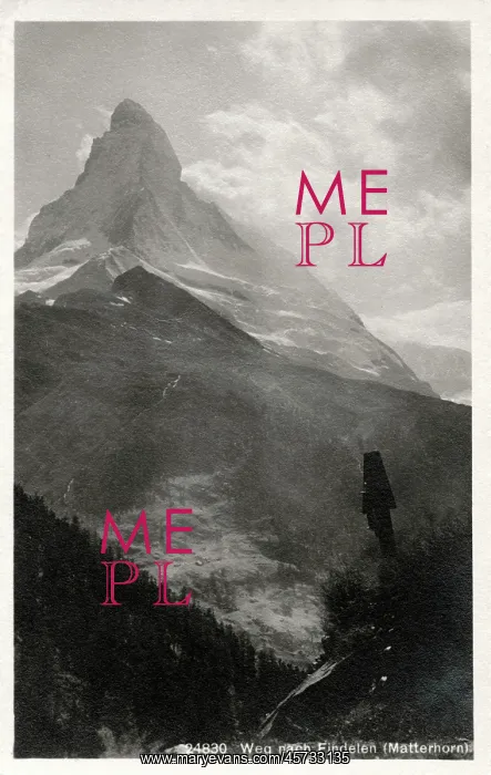 : Switzerland - View toward the Matterhorn : Switzerland - View toward the Matterhorn