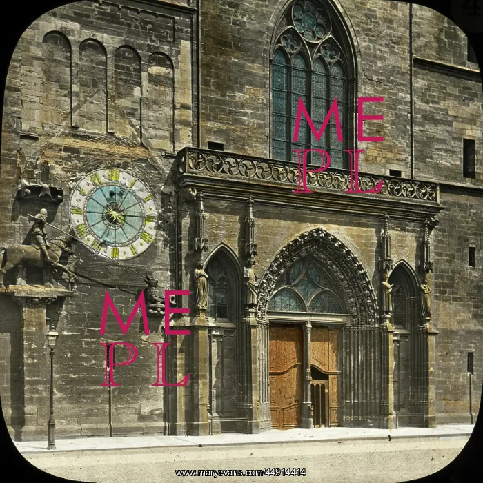 : Switzerland - West Door at the Basel Minster : Switzerland - West Door at the Basel Minster