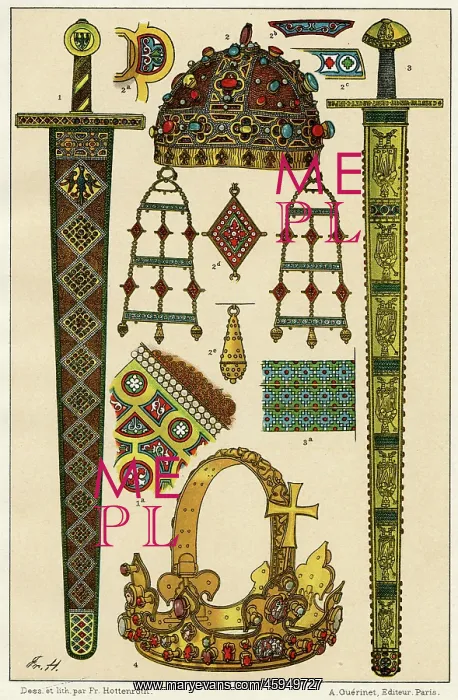 : Sword of Charlemagne - Crown of Empress Constance : Sword of Charlemagne - Crown of Empress Constance