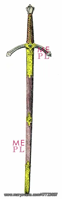  : Sword with Jeweled Hilt