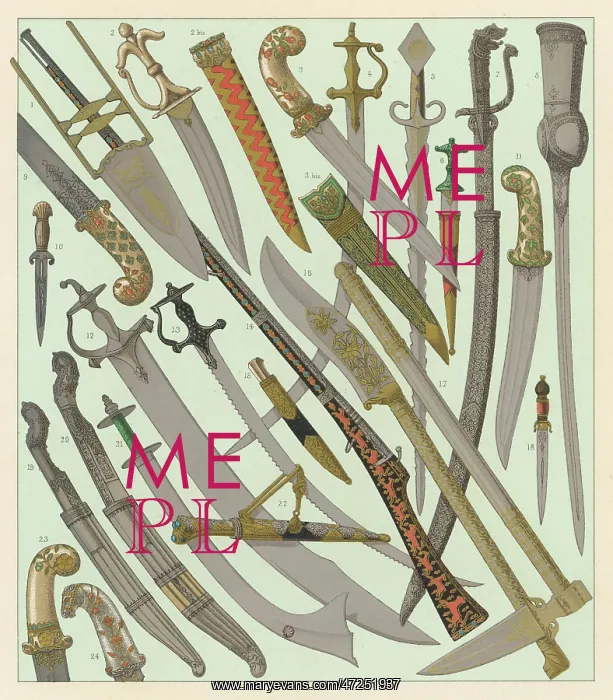: SWORDS & DAGGERS / RACINET : SWORDS & DAGGERS / RACINET
