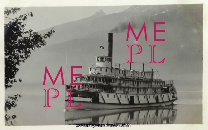 : S.W.S. Bonnington, a sternwheel steamboat : S.W.S. Bonnington, a sternwheel steamboat