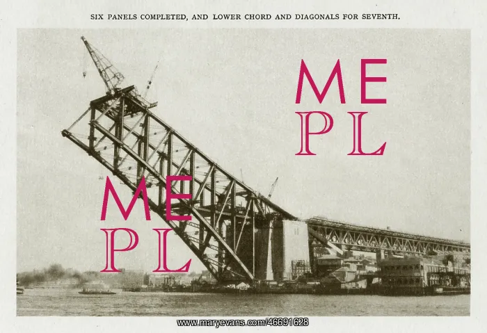 : Sydney Harbour Bridge under construction : Sydney Harbour Bridge under construction