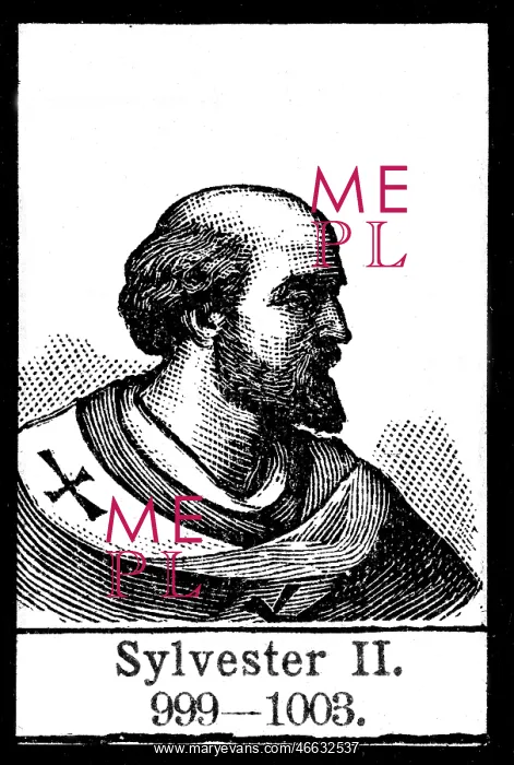 : Sylvester II (Gerbert of Aurillac), circa 945 : Sylvester II (Gerbert of Aurillac), circa 945