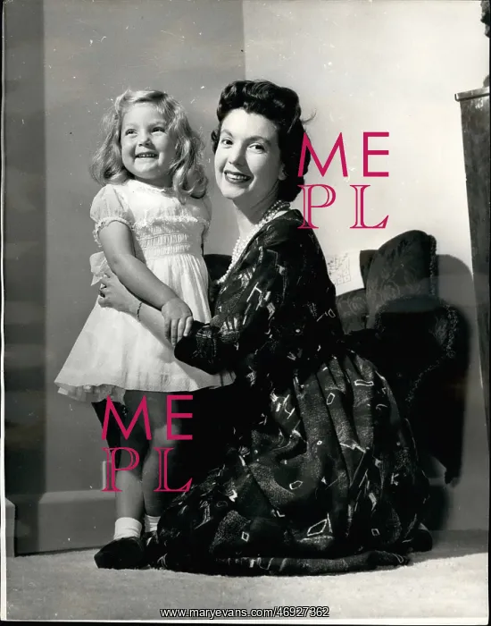 : Sylvia Peters, BBC presenter, and daughter Carmella : Sylvia Peters, BBC presenter, and daughter Carmella