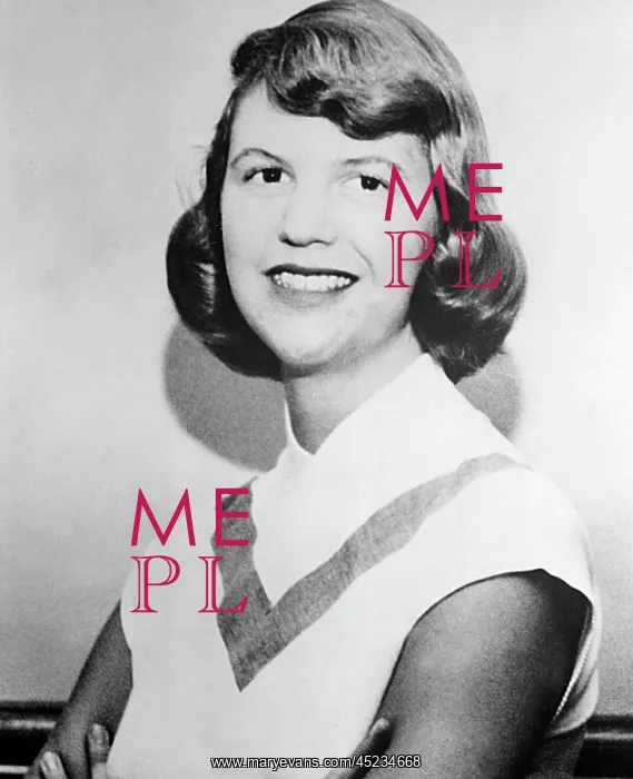 : SYLVIA PLATH, portrait. ? : SYLVIA PLATH, portrait. ?