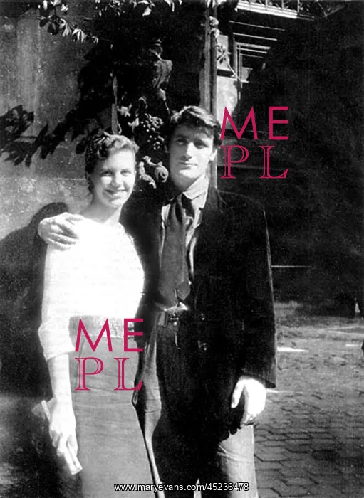 : SYLVIA PLATH and TED HUGHES, on their honeymoon, ? : SYLVIA PLATH and TED HUGHES, on their honeymoon, ?