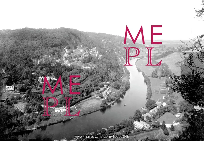  : Symonds Yat, River Wye and Doward Hill 1914
