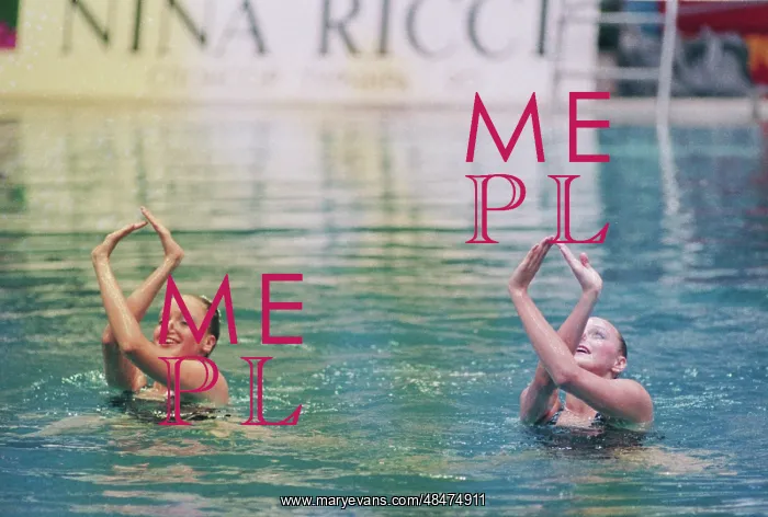 : Synchronized swimming : Synchronized swimming