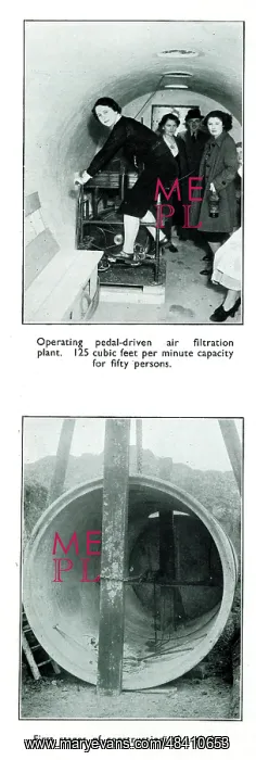 : Synthaprufe air raid shelters, WW2 : Synthaprufe air raid shelters, WW2