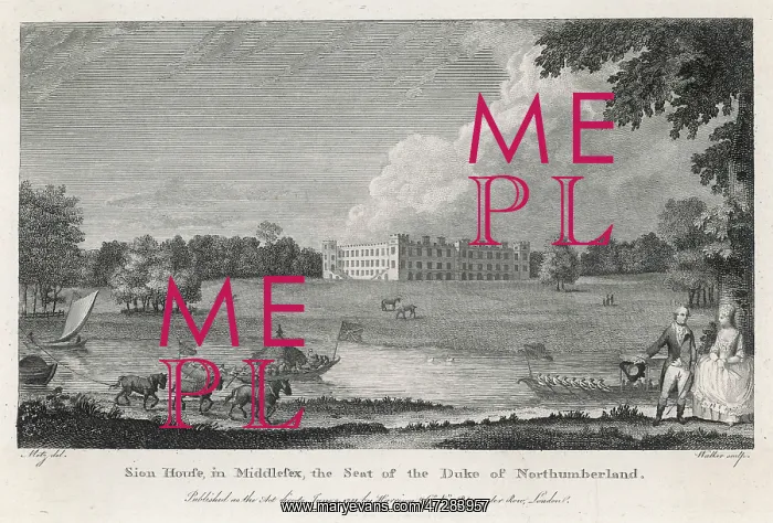 : SYON HOUSE / MIDDX C1780 : SYON HOUSE / MIDDX C1780