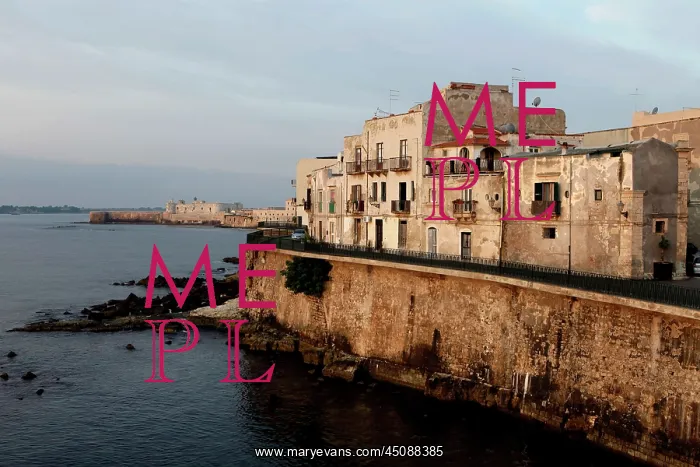 : Syracuse. General view of Lungomare d'Ortigia : Syracuse. General view of Lungomare d'Ortigia