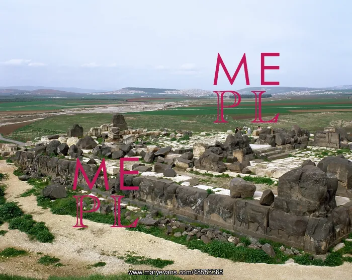 : Syria. Ain Dara Temple. Panorama : Syria. Ain Dara Temple. Panorama