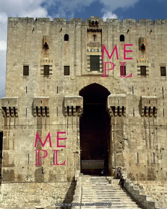 : Syria. Aleppo. The Citadel : Syria. Aleppo. The Citadel