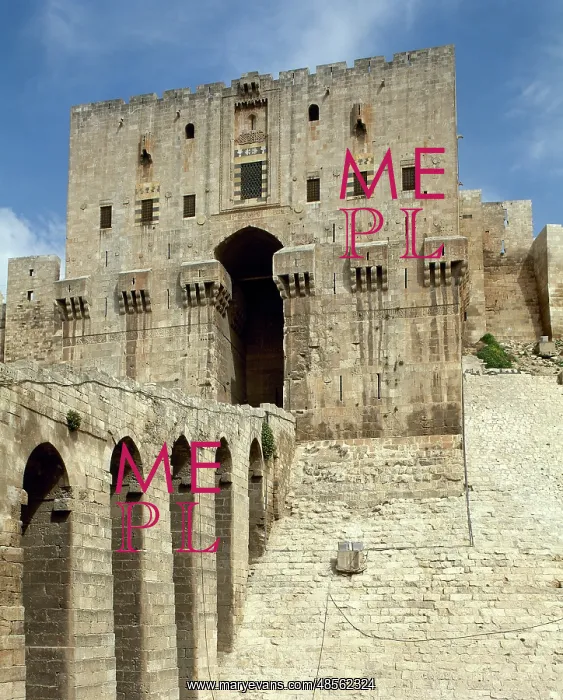: Syria. Aleppo. The Citadel : Syria. Aleppo. The Citadel