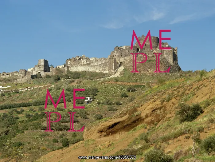 : Syria. Baniyas. Margat castle : Syria. Baniyas. Margat castle