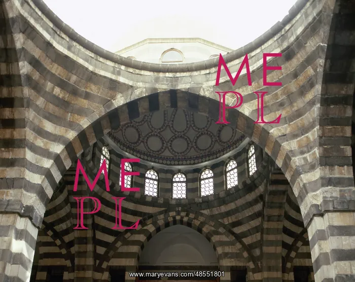 : Syria. Damascus. Khan As'ad Pasha, old caravanserai built 17 : Syria. Damascus. Khan As'ad Pasha, old caravanserai built 17