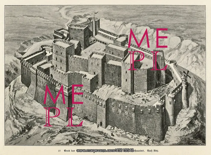 : SYRIA / KRAK / CASTLE C1125 : SYRIA / KRAK / CASTLE C1125