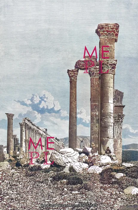 : SYRIA / PALMYA / PILLARS : SYRIA / PALMYA / PILLARS