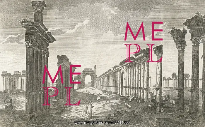 : SYRIA / PALMYRA 1768 : SYRIA / PALMYRA 1768