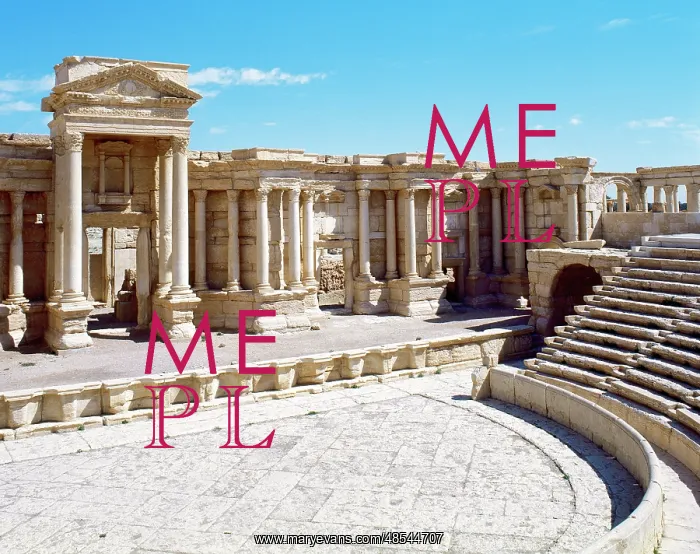 : Syria. Palmyra. Roman theater : Syria. Palmyra. Roman theater