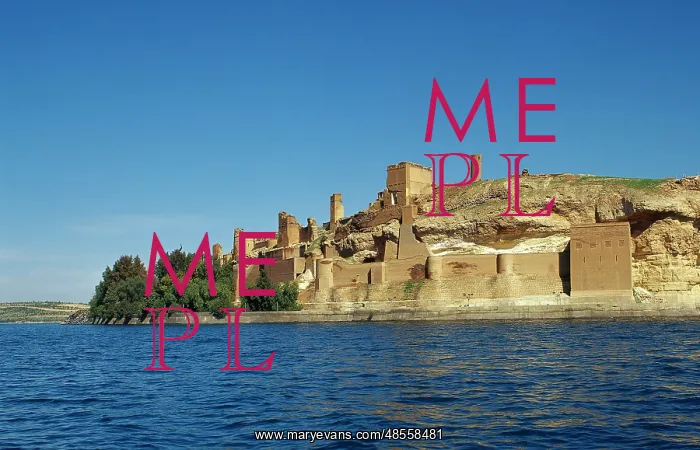 : Syria. Qal'at Ja'bar castle : Syria. Qal'at Ja'bar castle