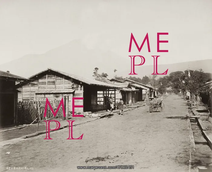 : Szubashiri, Subashiri, Japan, c.1870's, von Stillfried : Szubashiri, Subashiri, Japan, c.1870's, von Stillfried