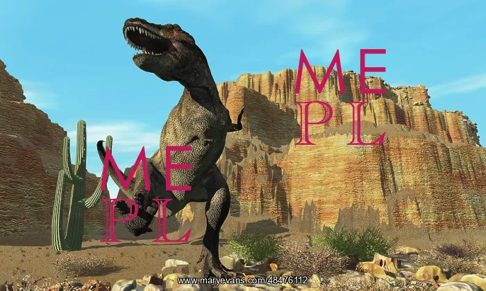 : A T-Rex roars his defiance to all other dinosaurs in his ? : A T-Rex roars his defiance to all other dinosaurs in his ?