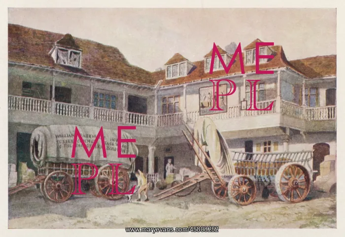 : TABARD INN, SOUTHWARK : TABARD INN, SOUTHWARK