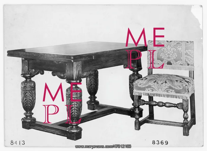  : table and chair