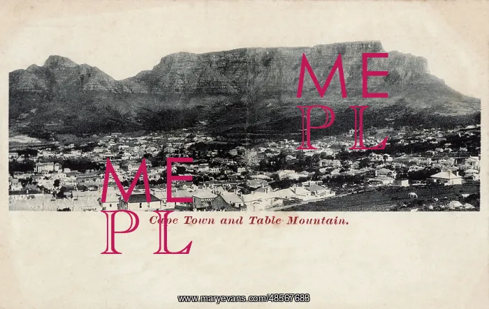 : Table Mountain and Cape Town, South Africa